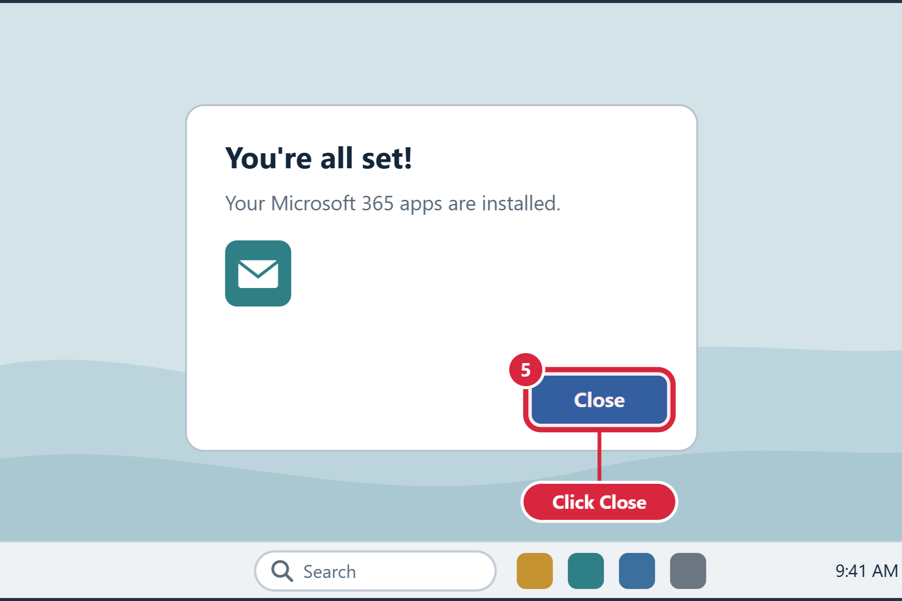 Run the installer